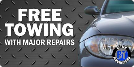 Free Towing with Major Repairs